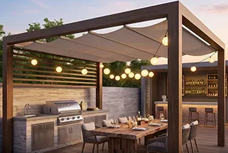 Barbecue Pavilion at DTC Sojon
