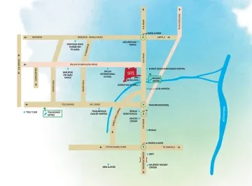 DTC Sojon location map, Joka
